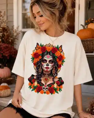 vectores plantilas CATRINA,DÍA DE MUERTOS,HALLOWEEN,FESTEJO,